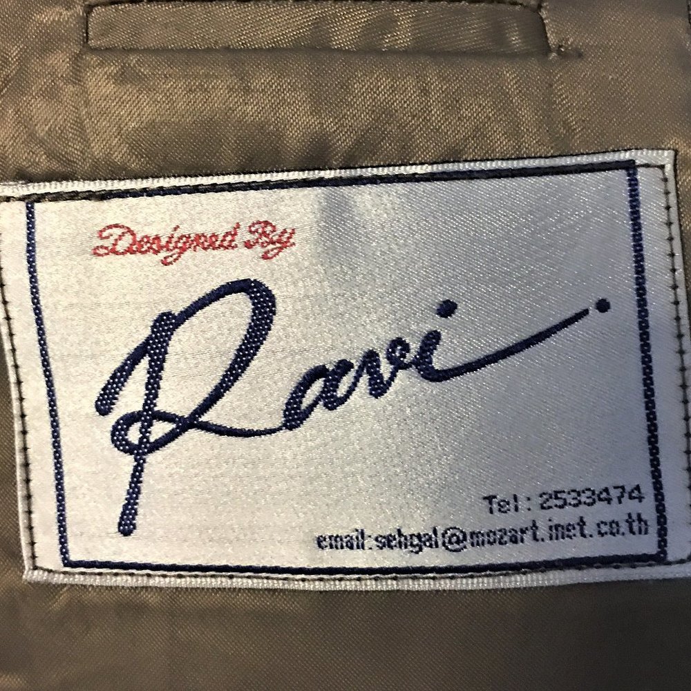 RAVI SEHGAL Custom Made Mens 5-Button Jacket - Picture 13 of 16